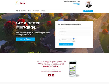 Invis Site 13 Mortgage Template